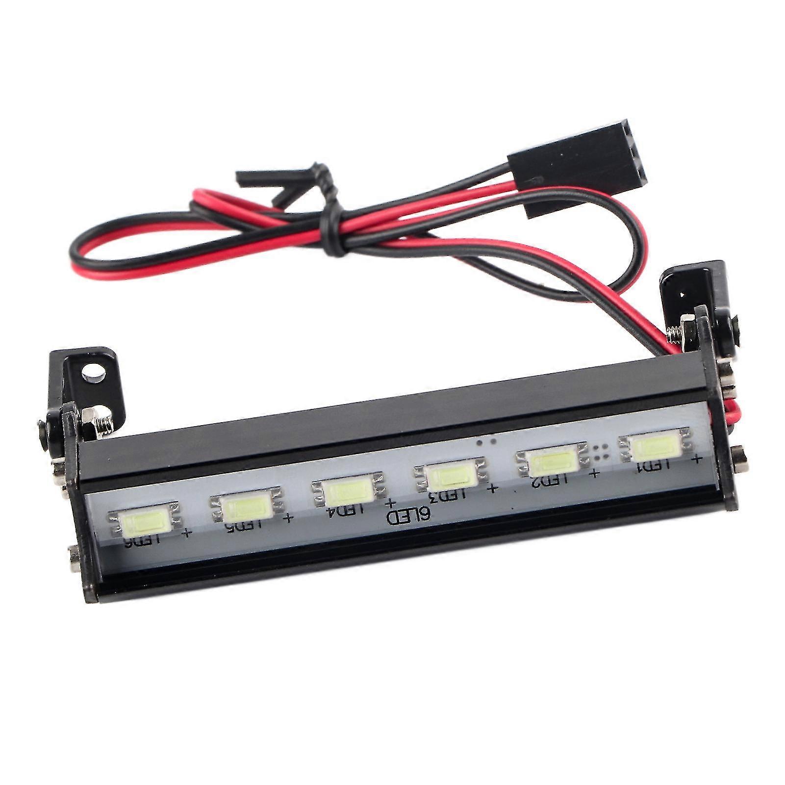 110 Scale Model Car Light Bar Universal 6 LED Replacement Kit for Cranes and Trucks (70mm)