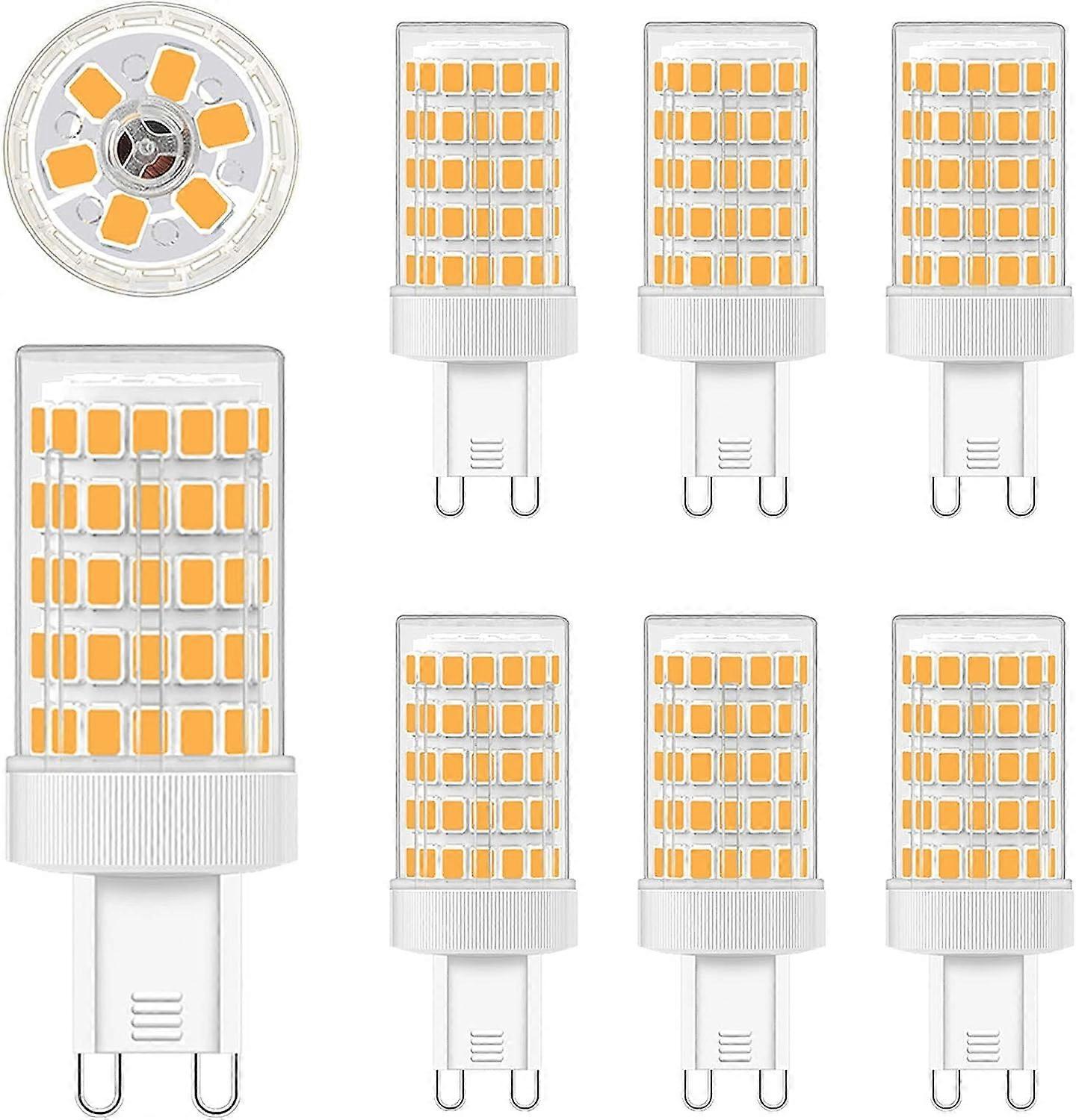 G9 LED 10W, G9 Ampoules LED Blanc chaud 2700K Équivalence incandescente 80W Lumière 900LM Ampoules G9 AC 220V Lumineux 360 Grand angle de faisceau 86 * 2835 SMD Non Dimmabl
