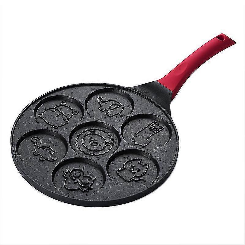Tigăi de clătite de animale 7 unic drăguț mucegaiuri animale non-stick tigăi de copt (albastru) (q)