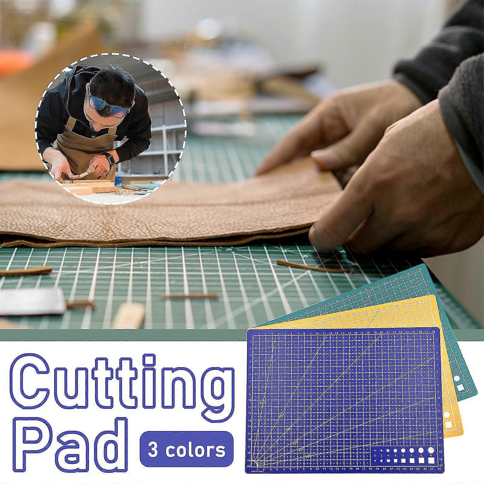 A3 PVC Schneidematte Workbench Patchwork Cut Pad Nähhandbuch DIY Messer Gravur Leder Schneidebrett Single Side Underlay