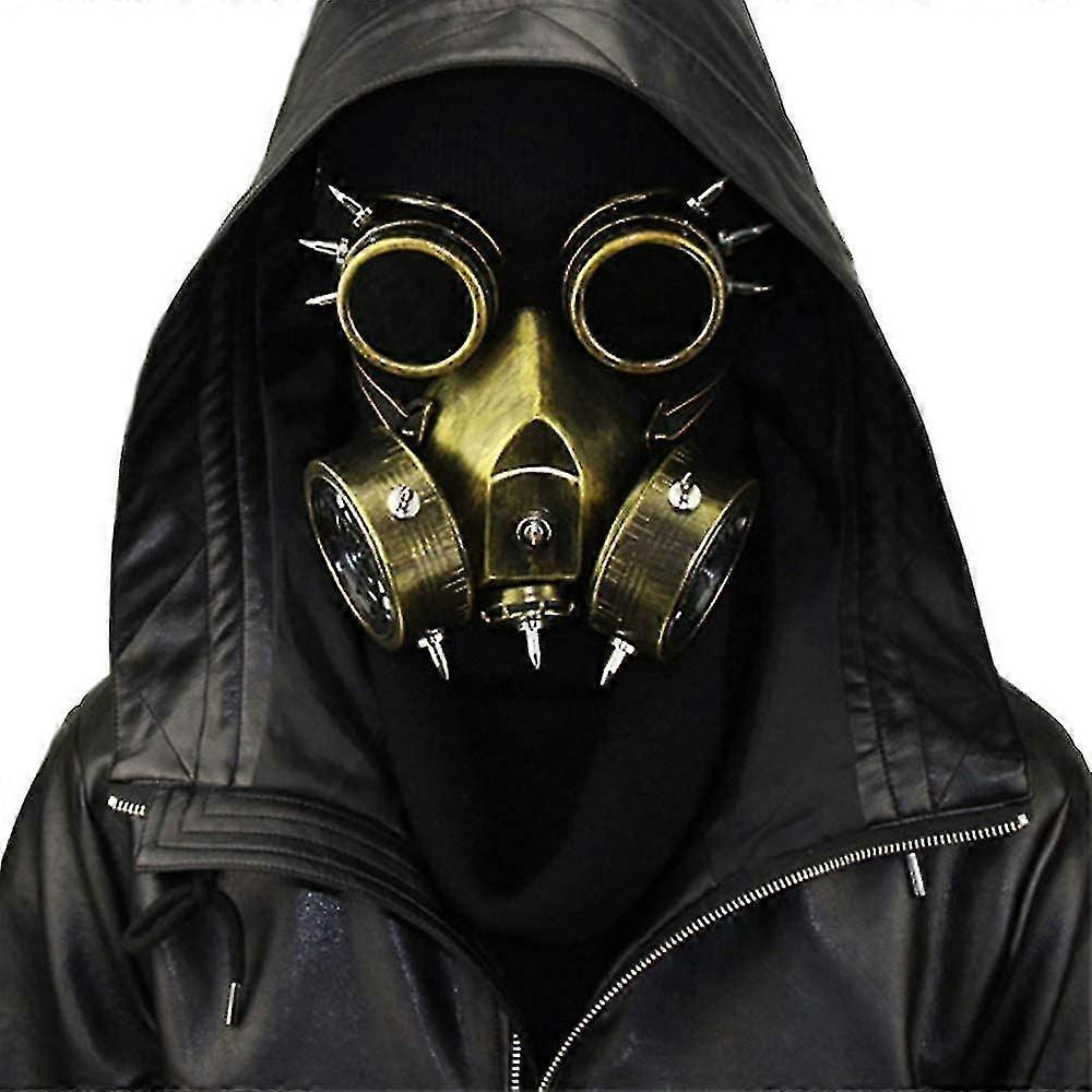 retro steampunk gass maske for halloween cosplay maskerader kostyme parter