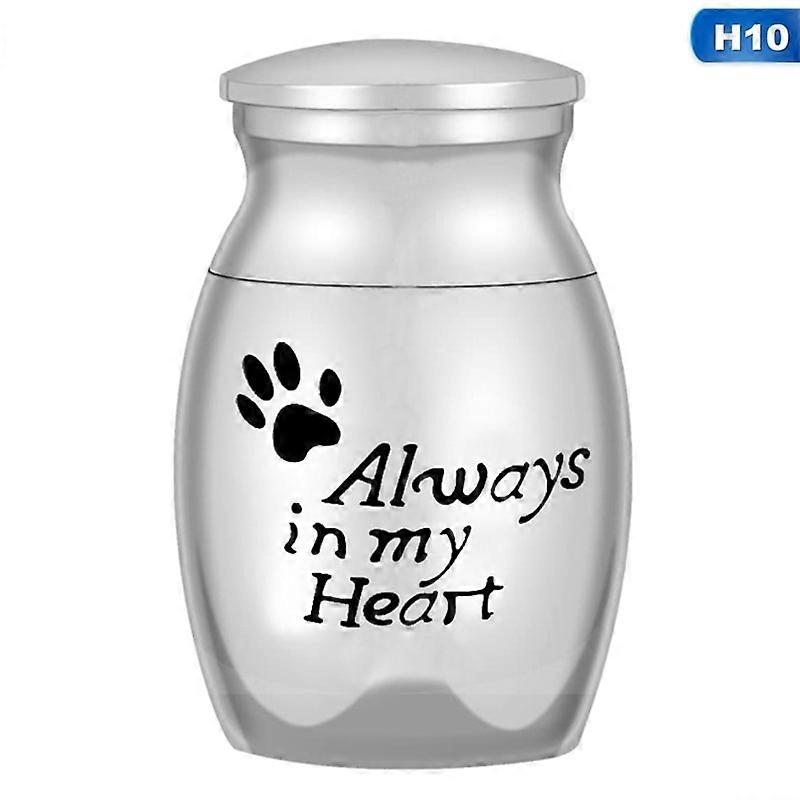 Mini piccole urne ricordo per ceneri umane urne di cremazione commemorative Pet Ash Holder Pet Cat Dog Birds Contenitore per ceneri 1,3 * 2,4 cm H1...