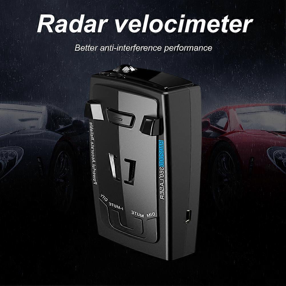 RAD2000 Radar Signal Detection Voice Alert Car Radar Speedometer Vehicle Speed Alarm Warning System Auto Accessories