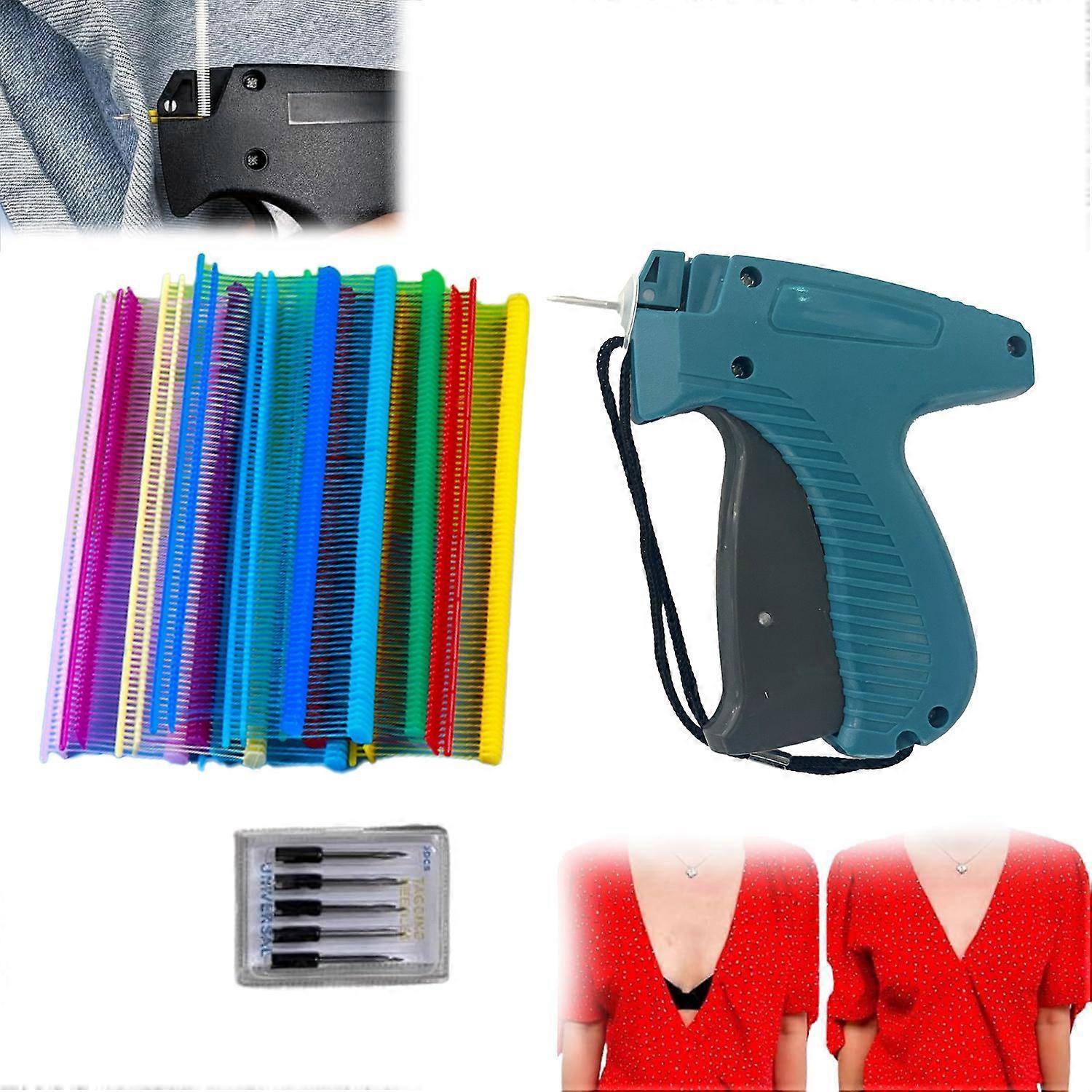 Quick Clothing Fixer, Quick Stitch Sewing Gun, Micro Stitch Gun For Clothes, Tagging Gun for Clothing, Repair Garment Sewing Machine, Instant Button C