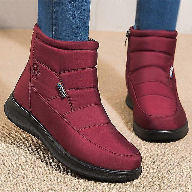 Women Boots New Winter Shoes For Women Snow Boots Low Heels Botas
