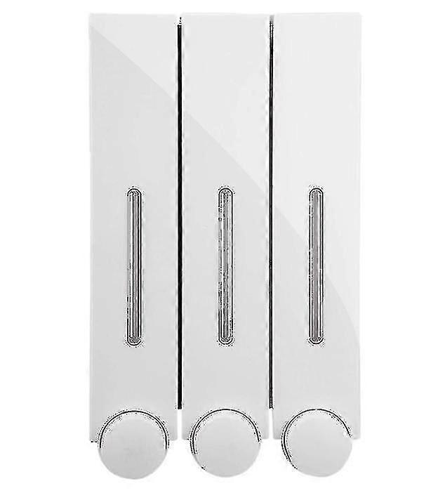 Bathroom Wall Mounted Soap Dispenser (White)