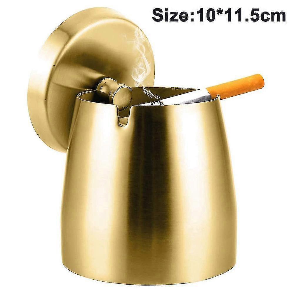 Tyrant Gold (With Lid) Ashtray-Small
