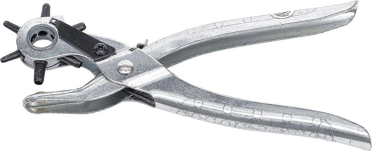 Punch pliers | 2-4.5 mm with rotating and multi-size tips, Black