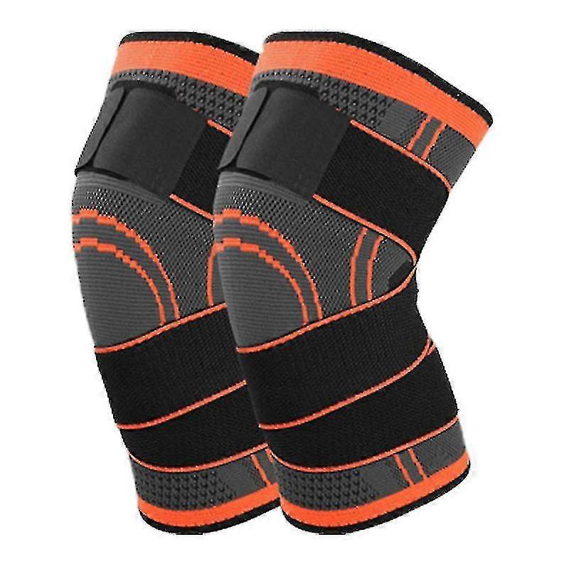 Knitted Knee Pads Running Sports Wrapping Compression Bandages Knee Pads Knitted Knee Pads