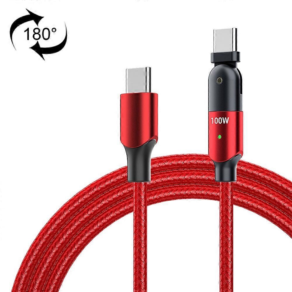 100W Type-C to Type-C bow PD Charging Cable, Length:2m 2m 100W PD