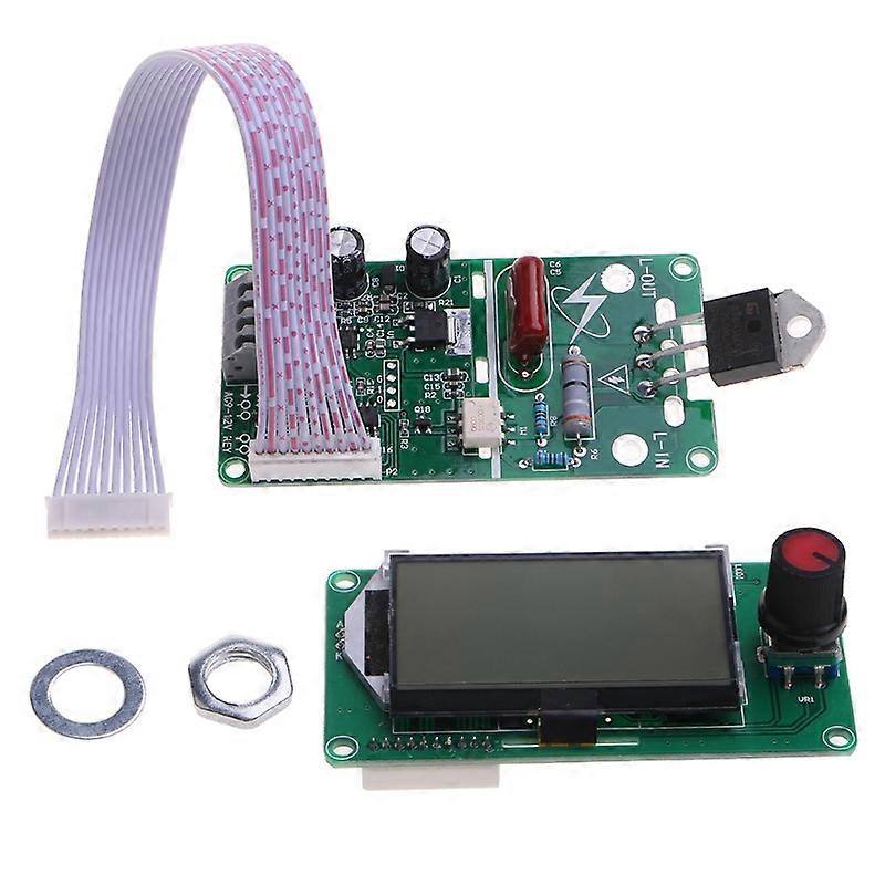 100A 40A Double Pulse Encoder LCD Digital Spot Welder Controller Module DIY