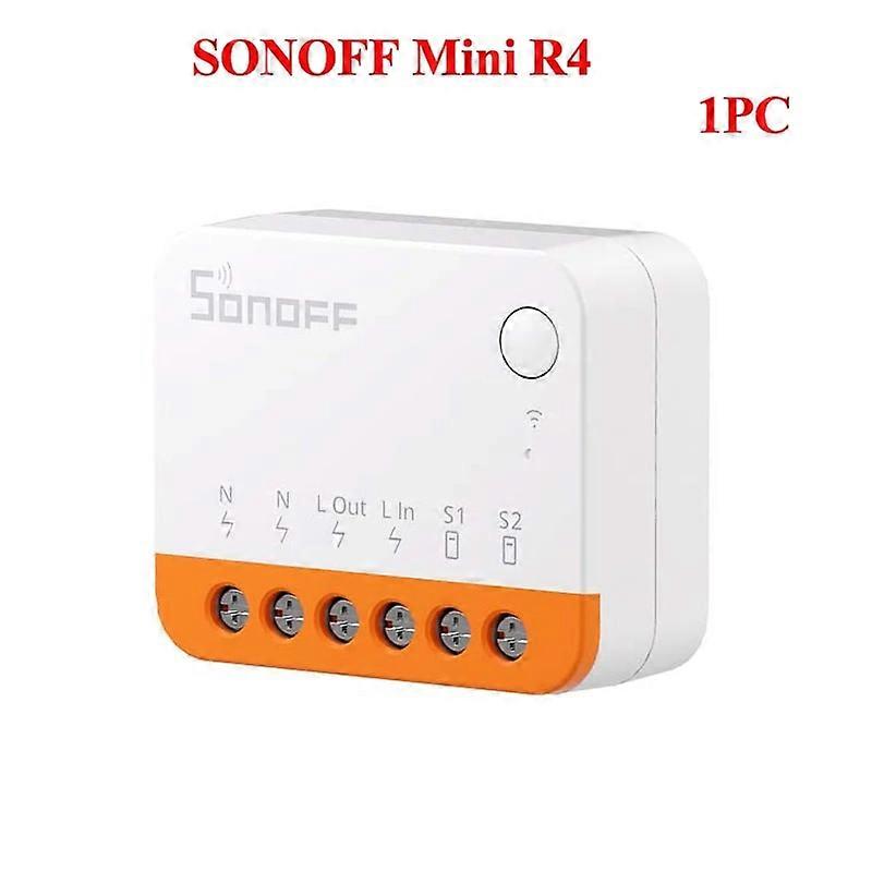Sonoff Mini R4 Wifi Smart Switch MINI R4 Extreme Intelligent Interrupter Smart Home External Switch Control DIY Switch eWelinK