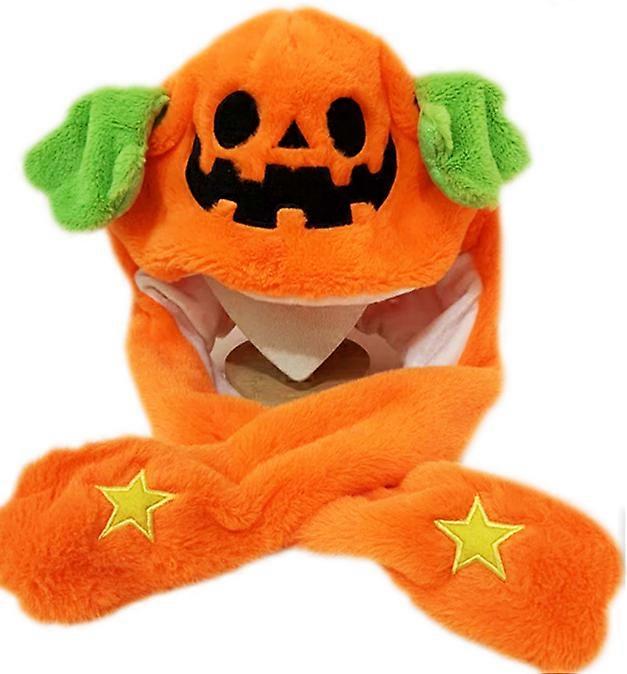 Ear Moving Jumping Hat Funny Plush Ghost Hat Unisex