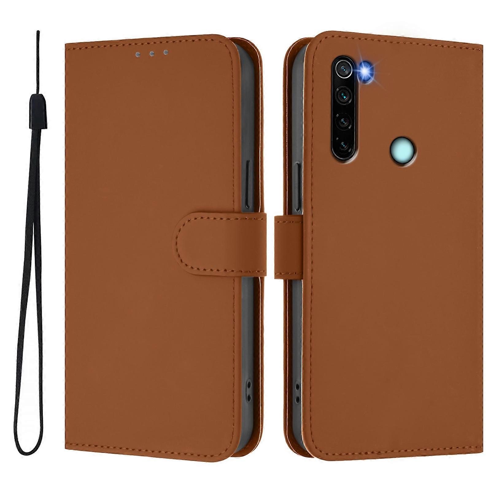 Solid Color PU Case For Redmi Note 8