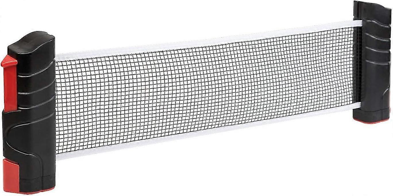 Extendable Table Tennis Net For Easy Mounting On Table Tops, Ideal For Travel, Vacation Or In The Garden