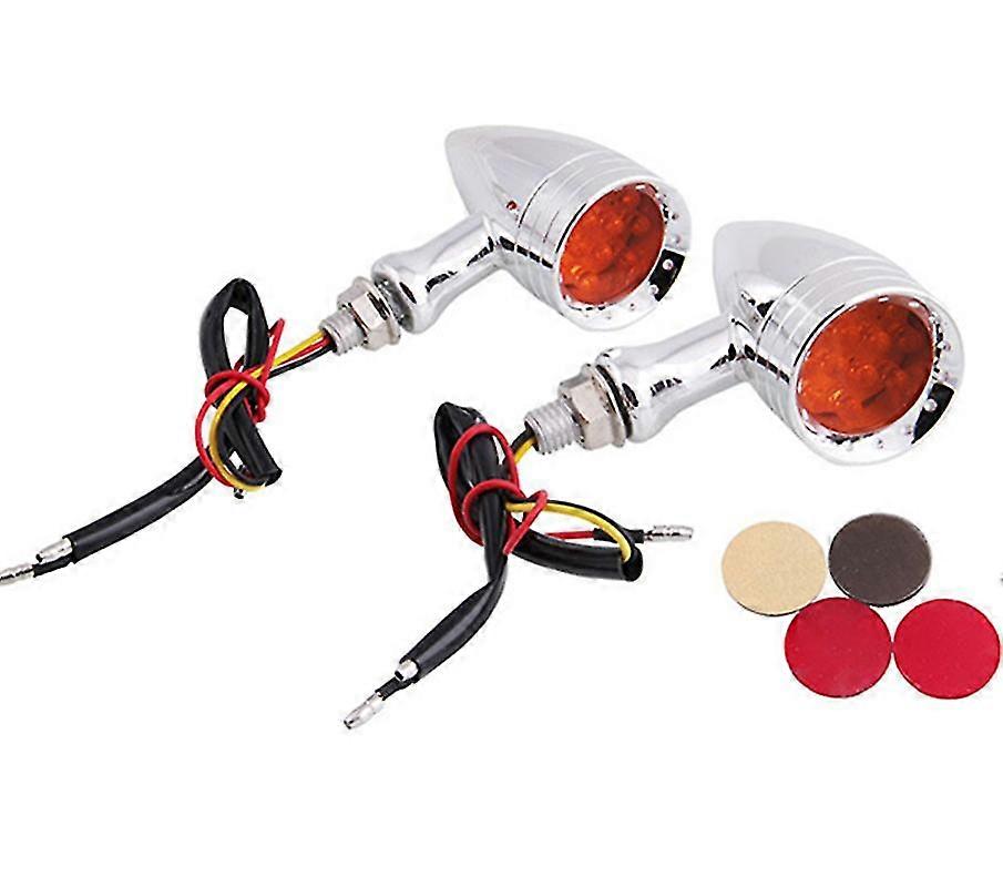 1 para motocyklowe kierunkowskazy LED uniwersalne kierunkowskazy motocyklowe lampka kierunkowskazu lampka kierunkowskazu do Sportster Xl 1200 883 Boris