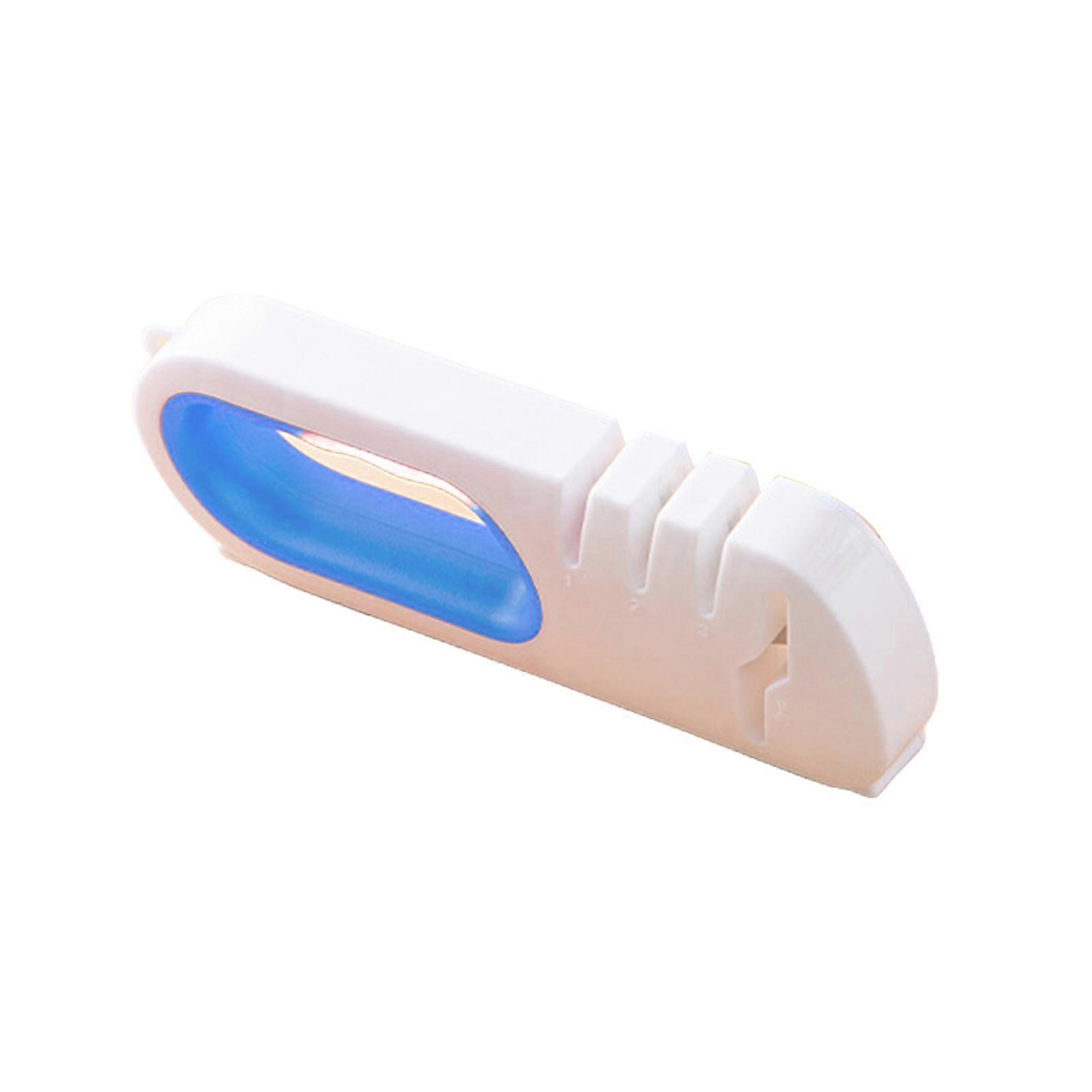 Cutter Sharpener for Steel Blades Professional Fast Sharpening with Anti-Slip Design V-Shaped Groove Multifunctional Kitchen Scissors