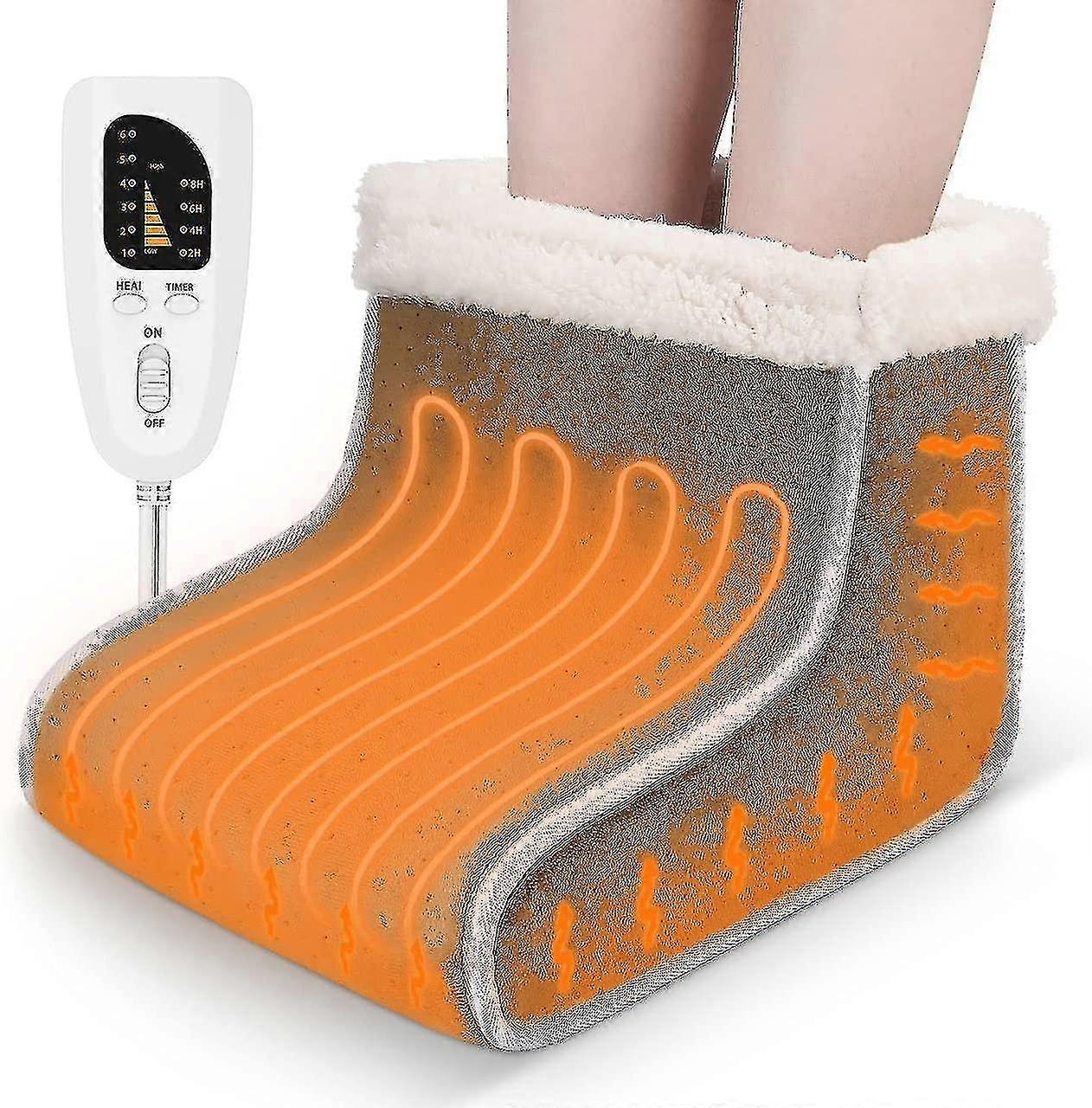 Electric Heated Foot Warmer For Men & Women,fast Heating Technology With 6 Temperature Setting And 4 Timer Levels Setting high quality MTS