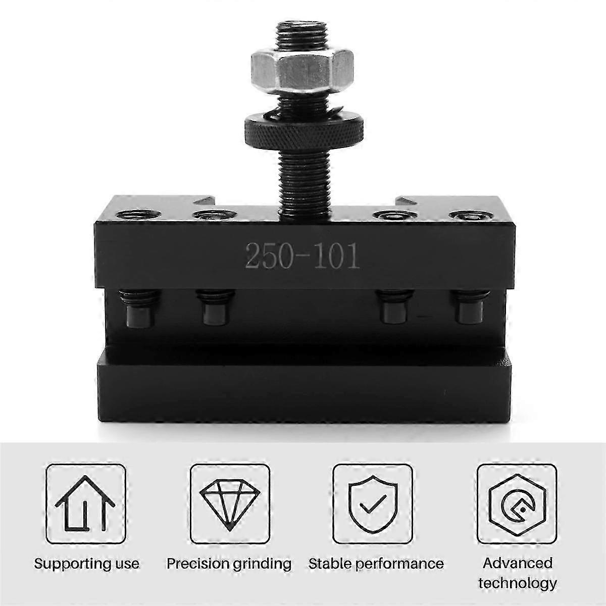 4pcs Lathe Facing Holder For Quick Change Cnc Turning Tool 250-101