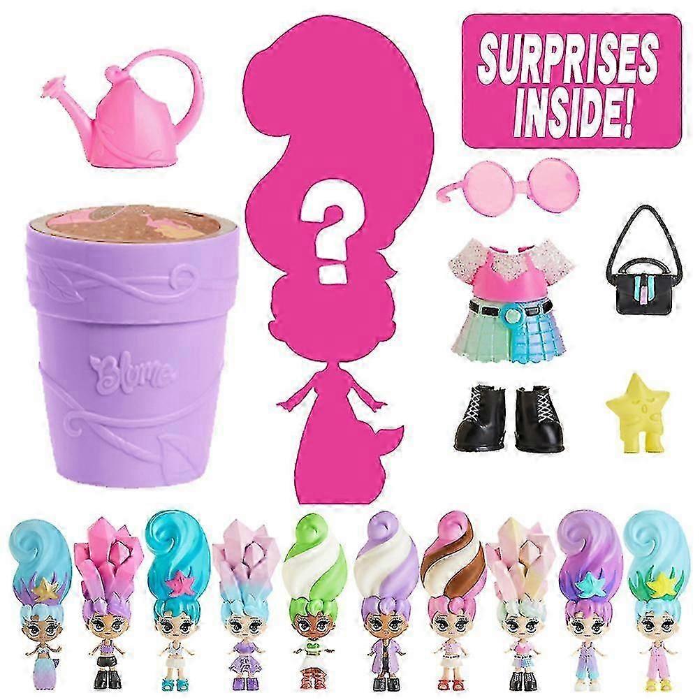 Bloom Cheveux Longs Pot De Fleurs Poupée Boîte Aveugle Jouet