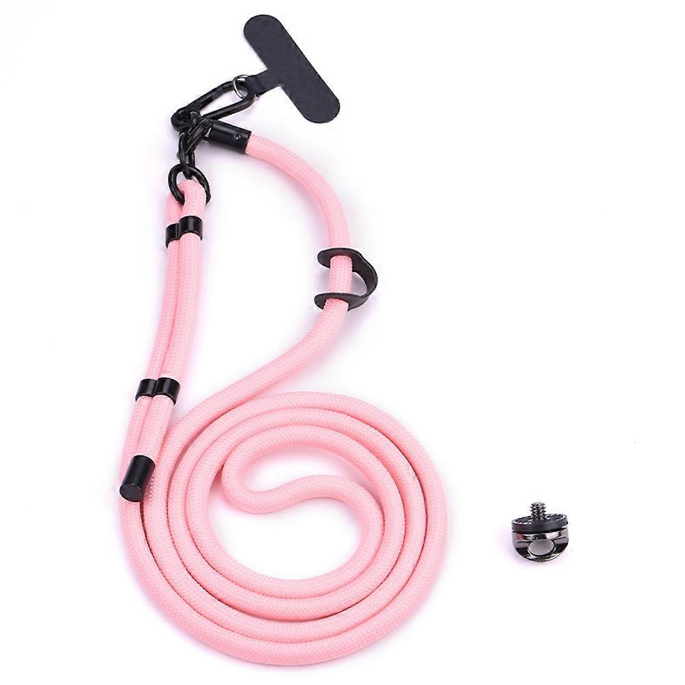 BRDRC Pour DJI Osmo Pocket 3 Caméra Lanière Polyester Sangle Transversale Ajustable - Rose