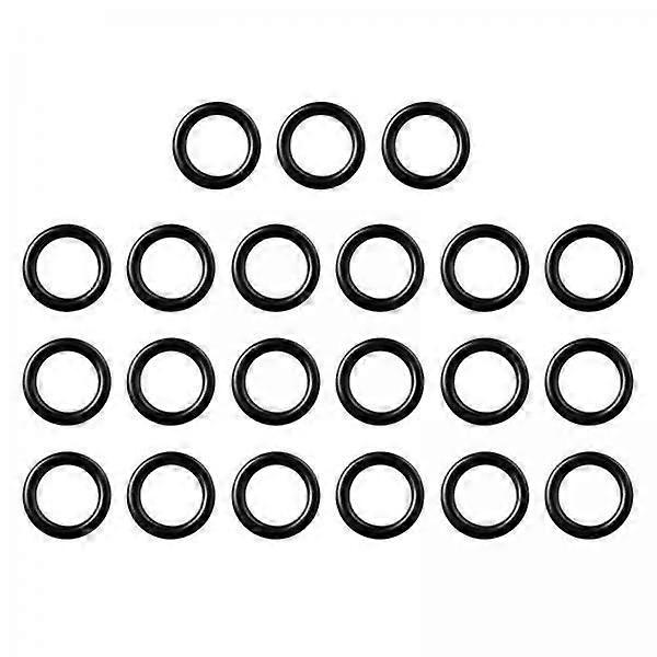 2x20Pcs Power Pressure Washer O Rings for 1/4" Quick Coupler Replacement Black