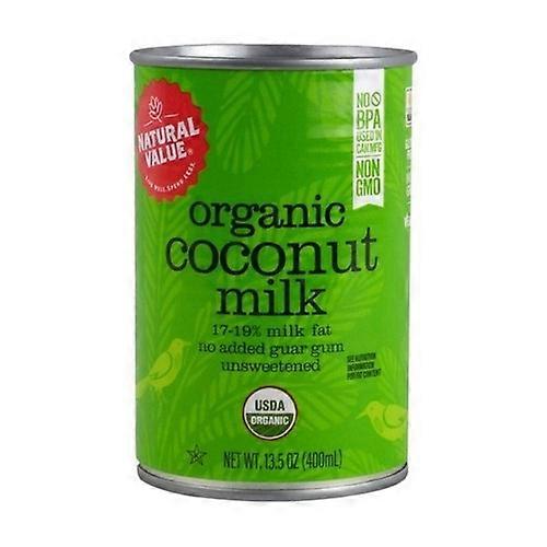 Left Coast Naturals Organic Coconut Milk Fair Trade, 397 Ml (Case Of 12)