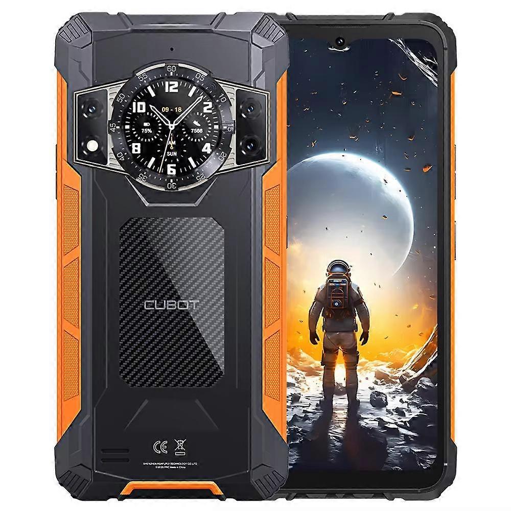 Cubot KingKong ACE 2 Ultra-thin Rugged Smartphone, NFC, Android 14, 6GB RAM + 128GB ROM, 6.56-Inch 90Hz Screen, 48MP Camera