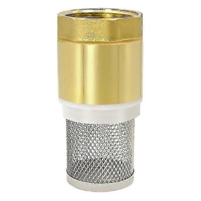 Slim Designs Vertical Foot Valves With Filter Efficient Water Flows 1/3/4inch