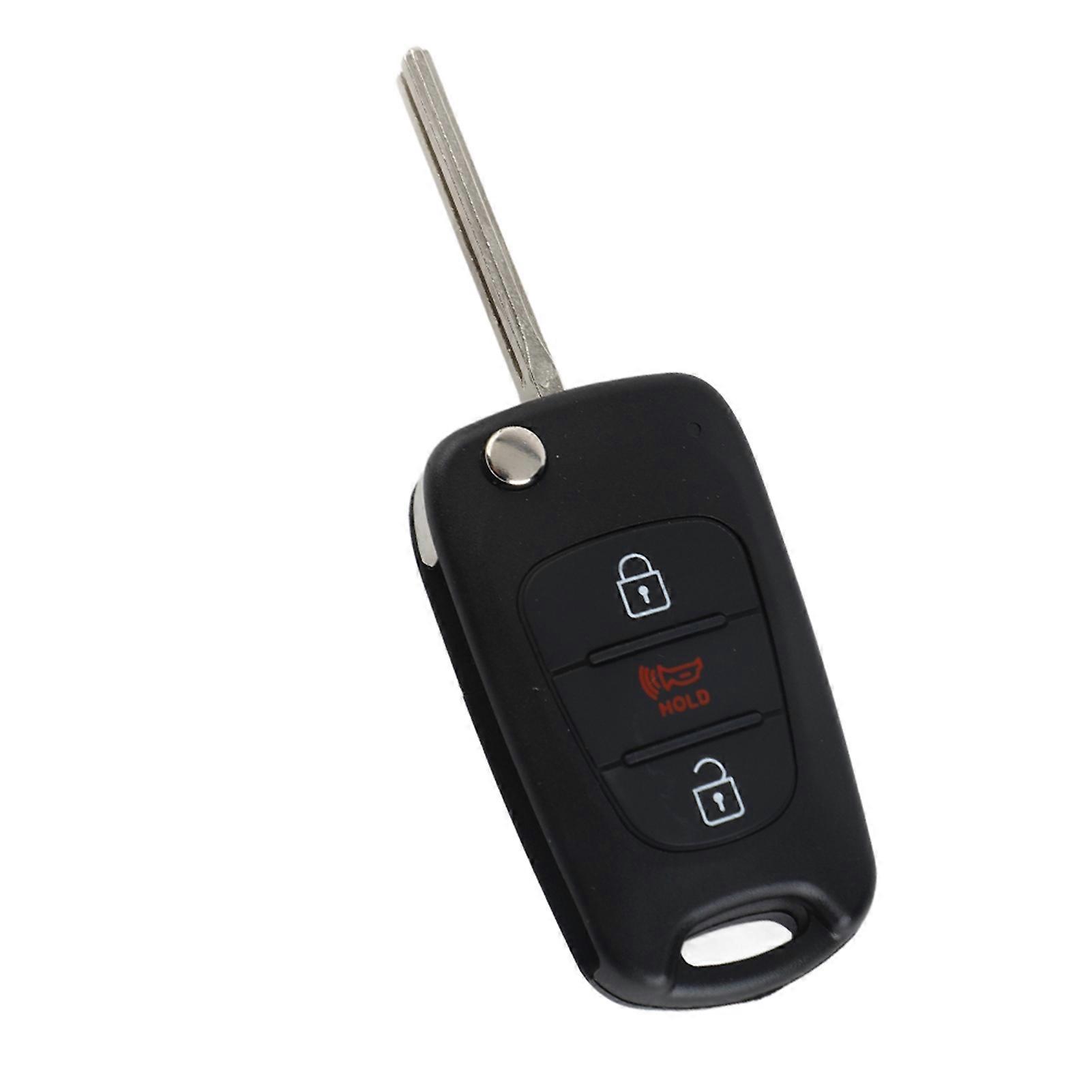 3 Buttons Car Key Case Shell Cover Replacement Fit for Soul 2012 2013