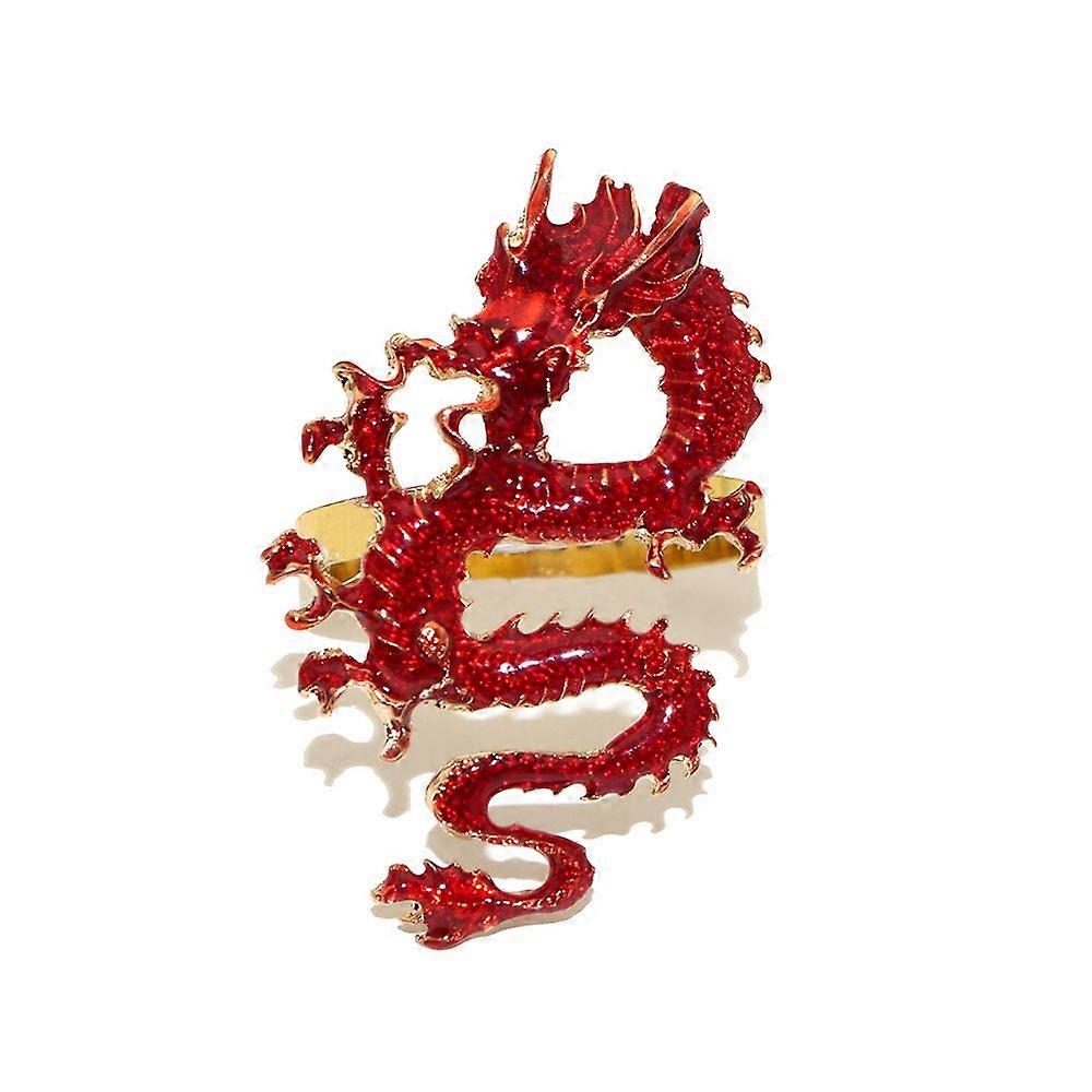 Drachen serviette schnalle serviette ring kreative drachen totem form tissue ring