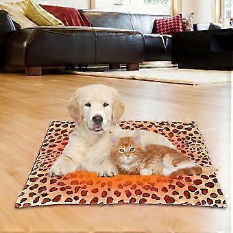 USB Pet Heating Pad - Waterproof Adjustable Heating Mat for Dogs and Cats | 3 Heat Settings, Non-Slip Fabric Bottom, Soft Short Plush, Heating Mat(37