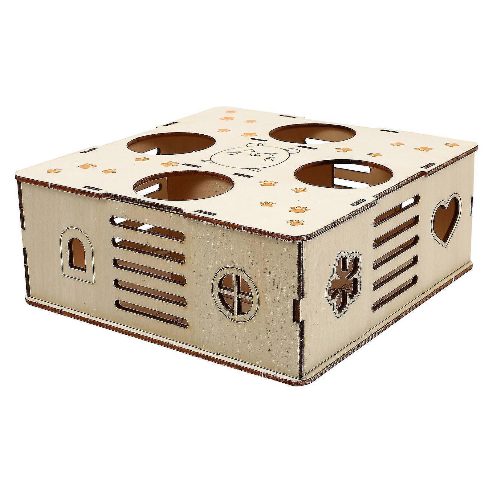 1pc絶妙なハムスター迷路トンネルクリエイティブハムスター迷路おもちゃペットトンネル遊び道具