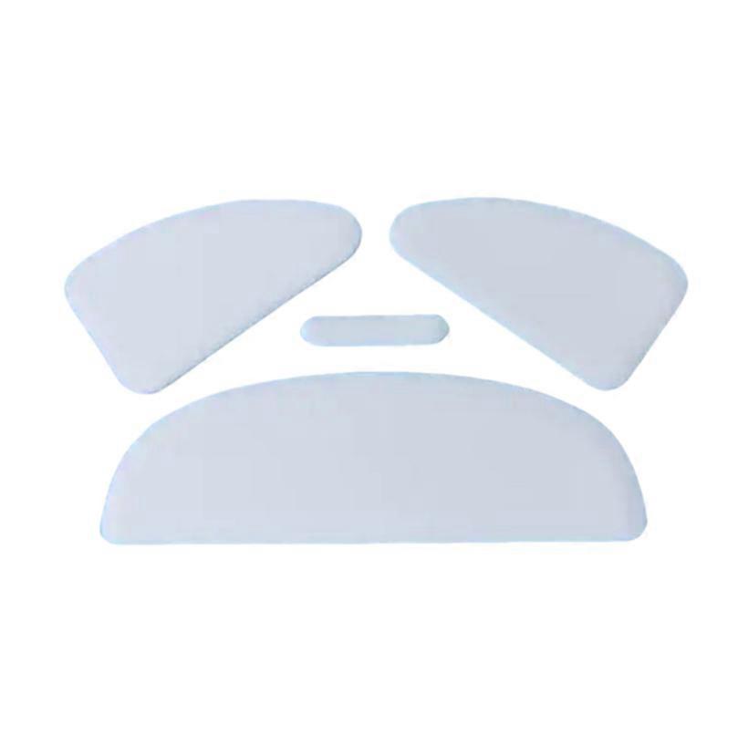 Mouse Foot Stickers Ice Board Replacement ice Curved Edge Smooth Foot Stickers Accessories for AJAZZ AJ159 (AJ159 White Control Panel)