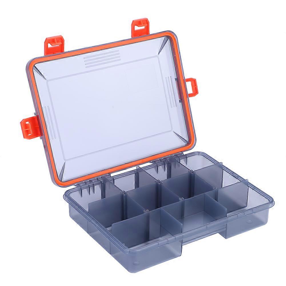 Portable Fish Lures Transparent Partition Box Case