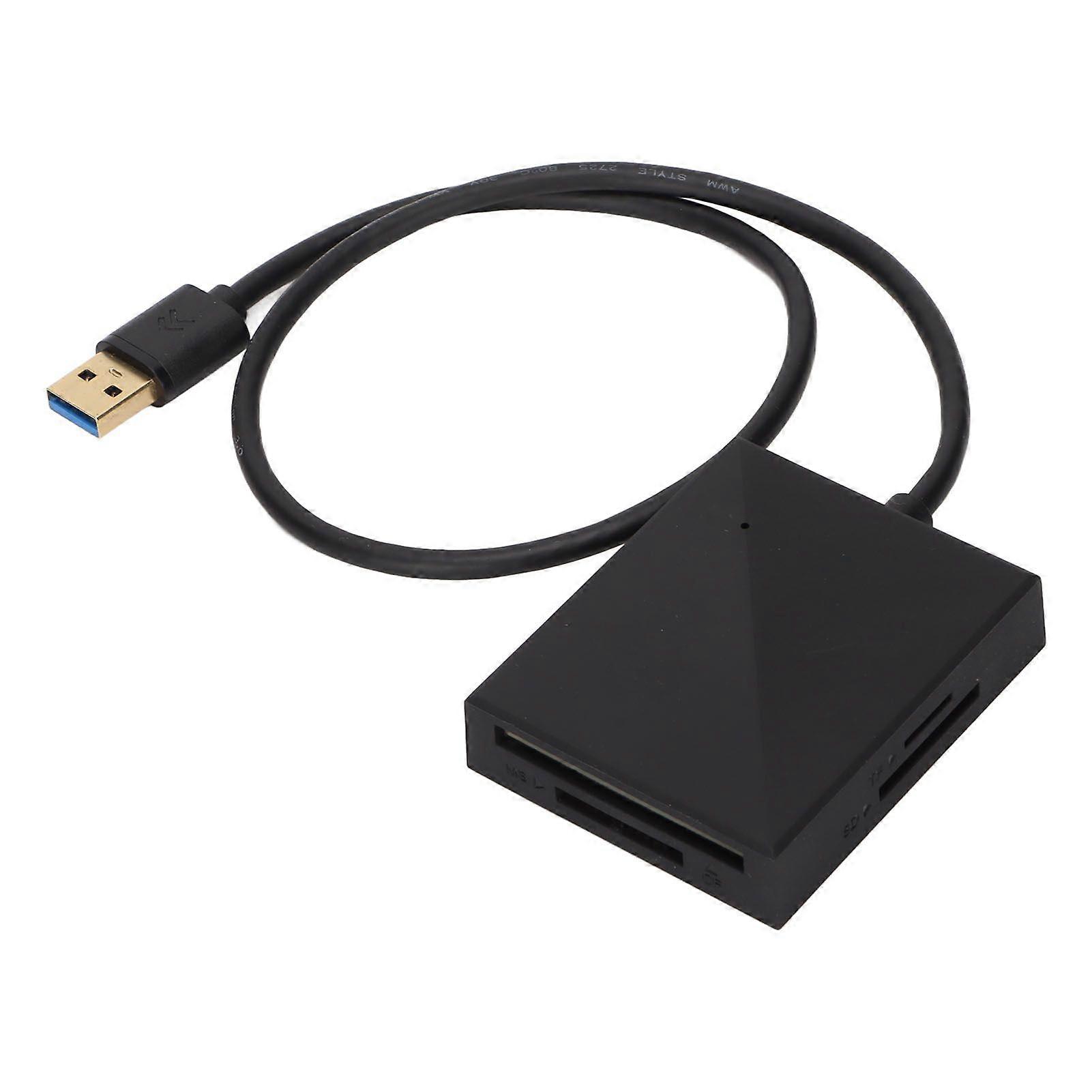 USB 3.0 Card Reader with Support for Multiple Card Types