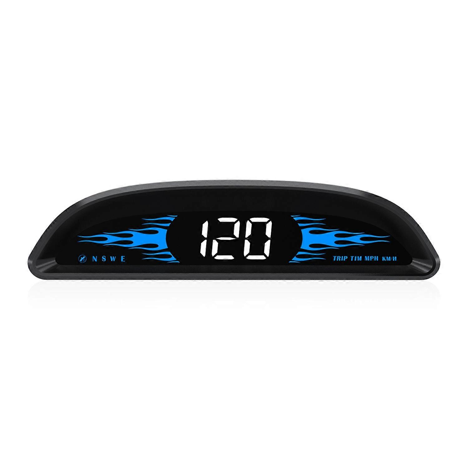 Car Head-up Display Digital GPS Navigation Speedometer GPS Dual System Display Screen with Speed/Tim