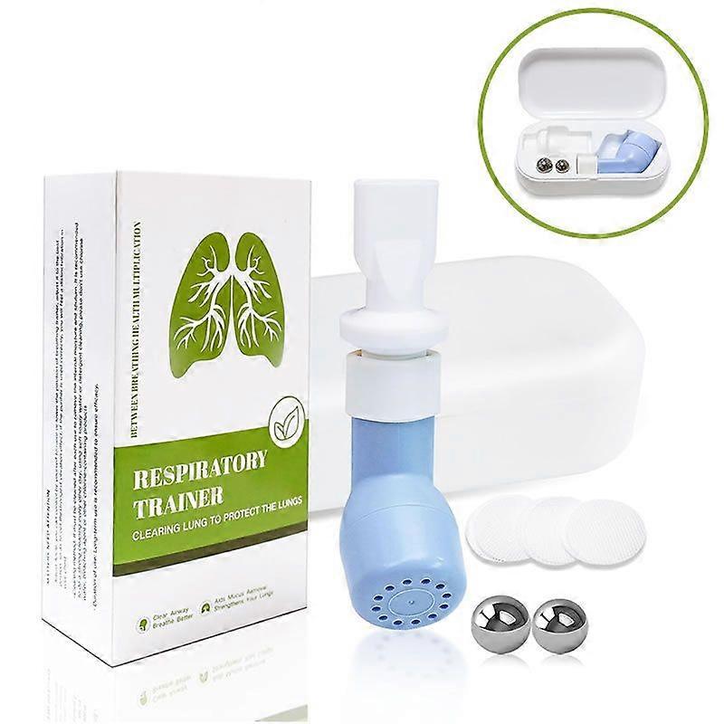 Mucus Removal Device Lung Expander Breathing Exercise Respiratory Trainer C