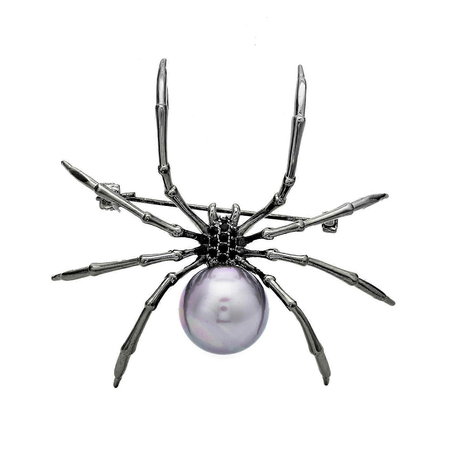 New Personality Insect Personality Pearl Spider Brooch