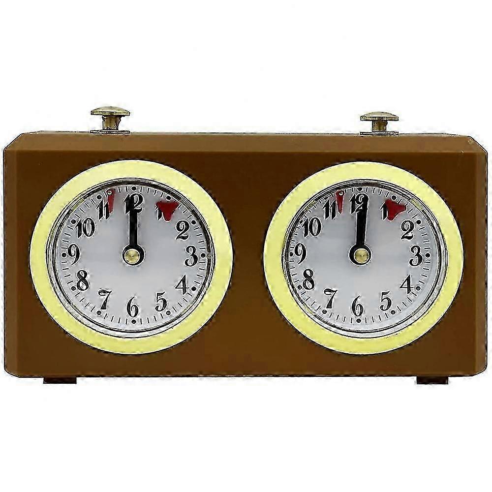 Mechanical Chess Clock Analog for Chess Game Timer Clock Official Clocks Timers No Battery Needed