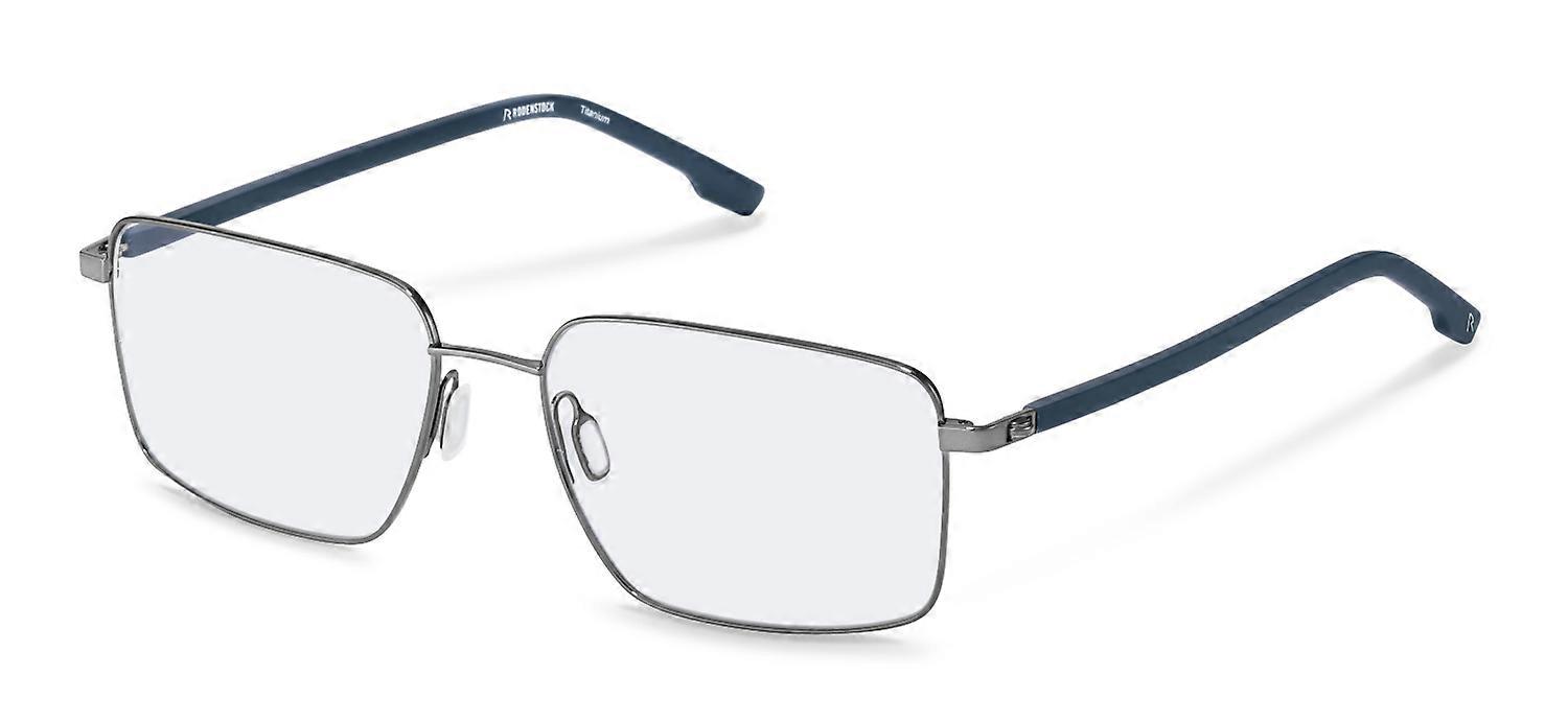 Eyewear Frames Rodenstock R7176 C000 grey/dark blue 57/17/145 MAN