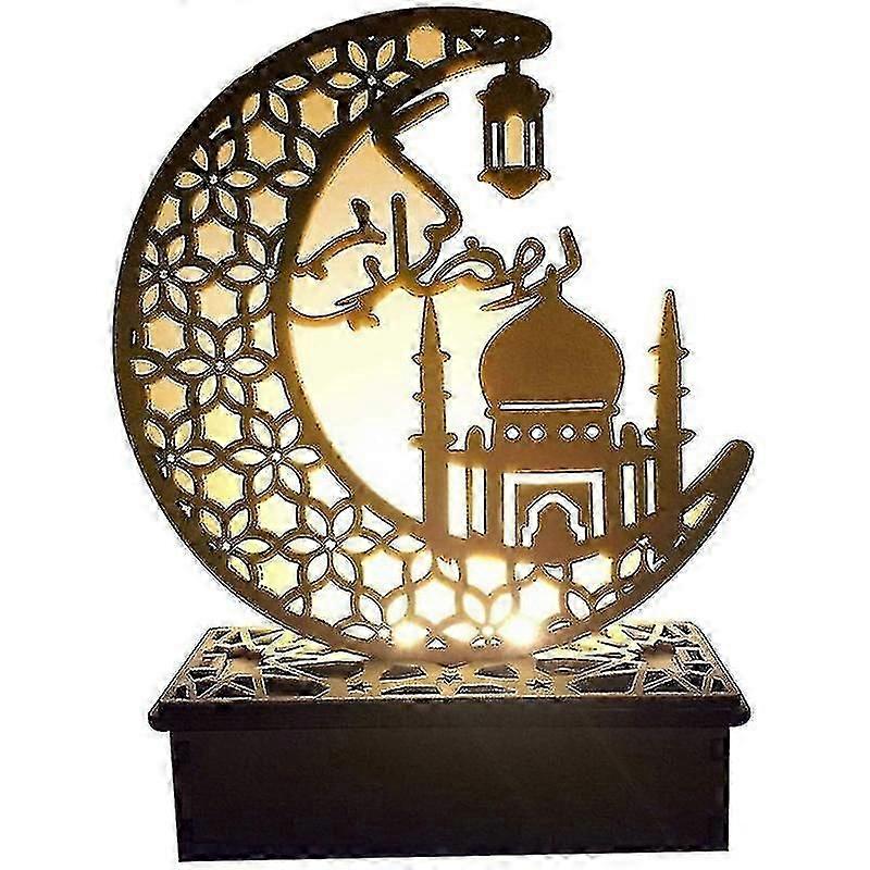 Moon Star Lights, Ramadan Decorations - Ramadan Eid Led Night Light, Decorations Table Lamp Moon St