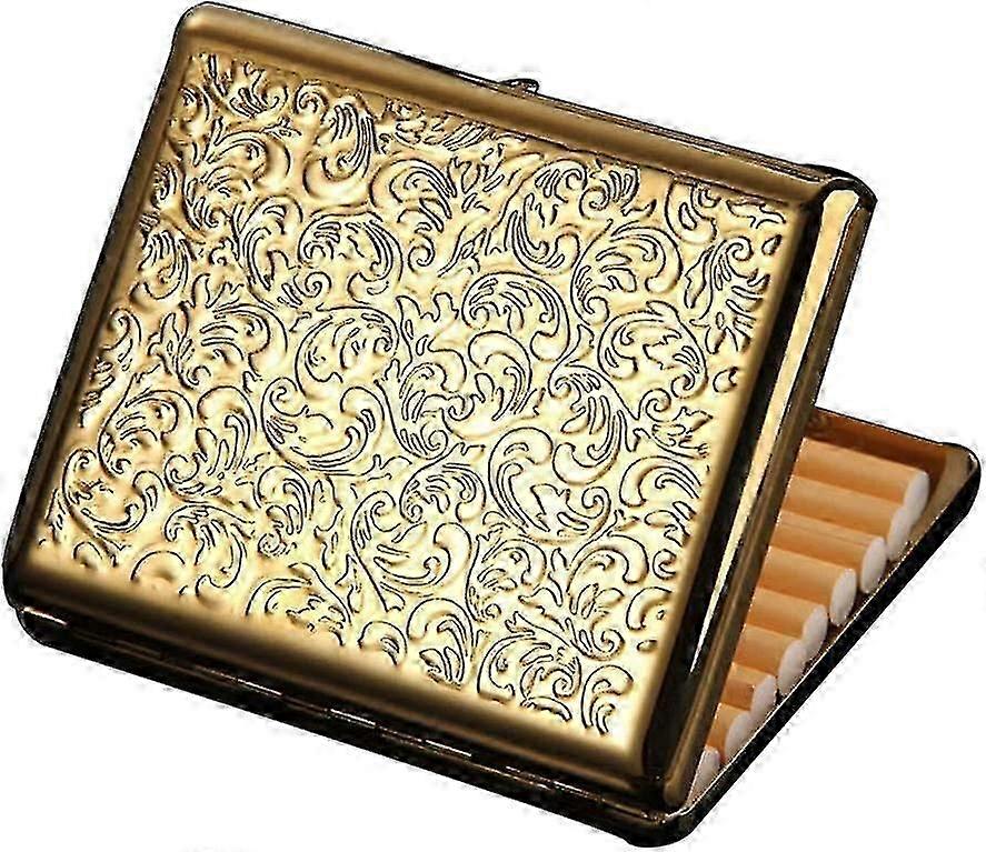 Metal Cigarette Case For Heilwiy Men And Women Portable Ultra-thin Gift
