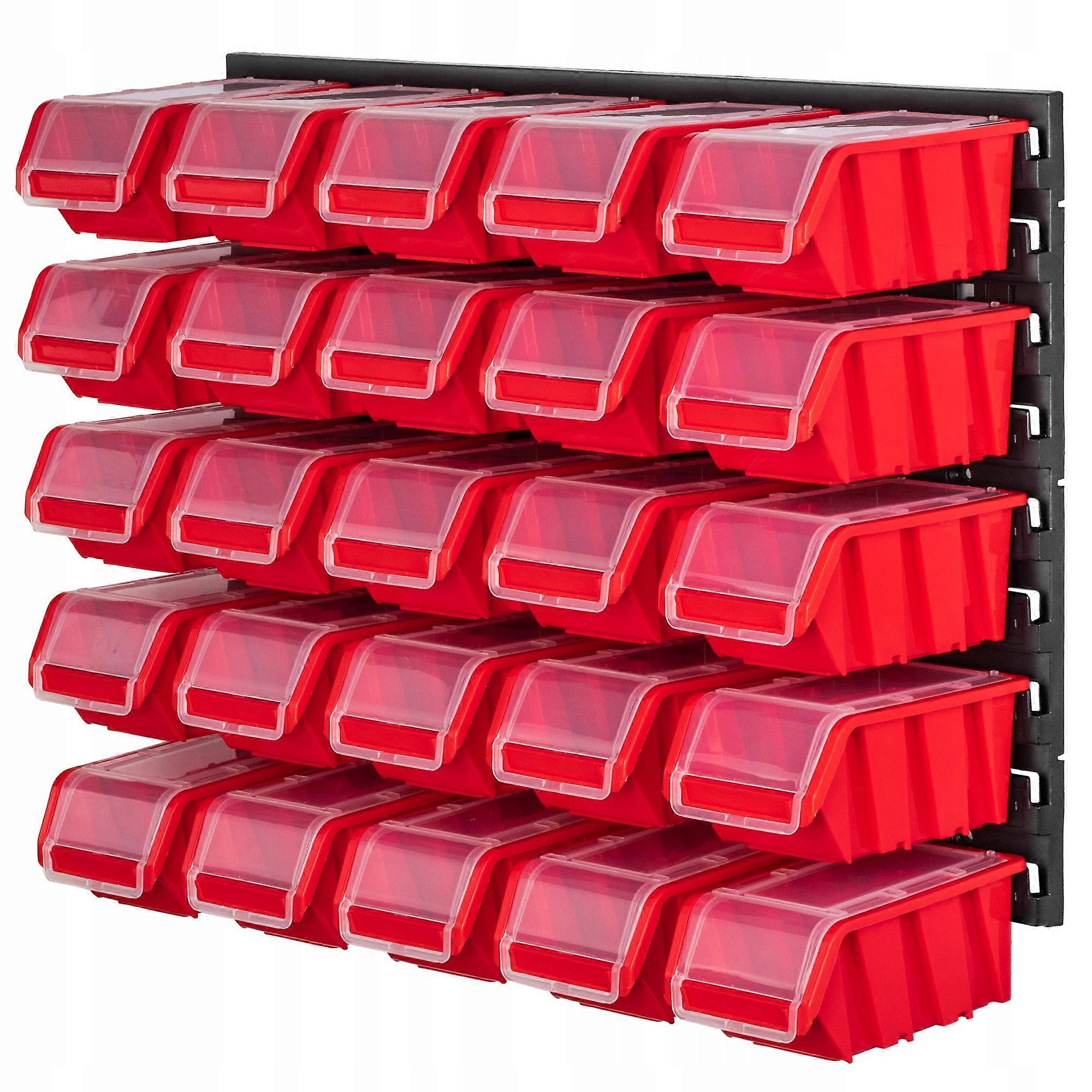 KADAX Tool Board Workshop Wall 58x39 cm + 25 Cuvettes Garage Workshop