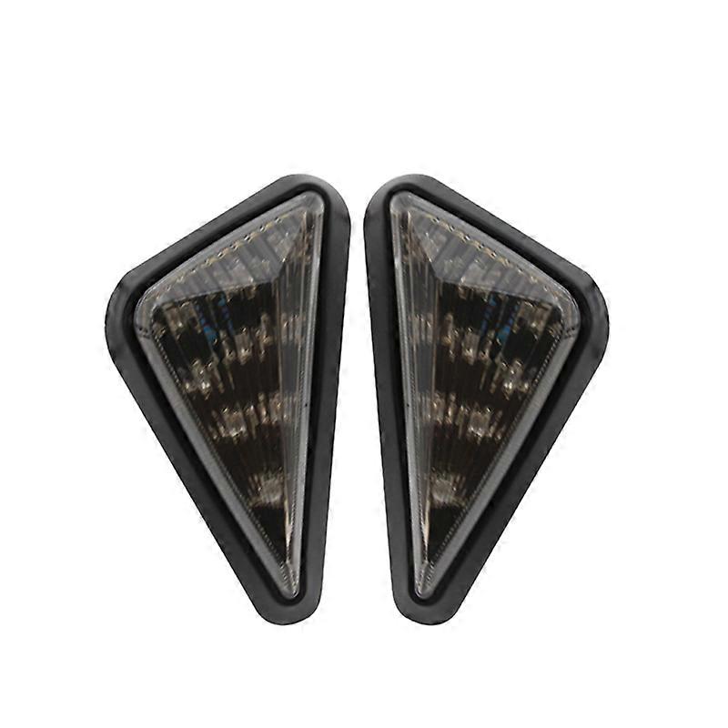 2 Pcs Flush Mount Triangle-Shaped LED Turn Signal Light, for 