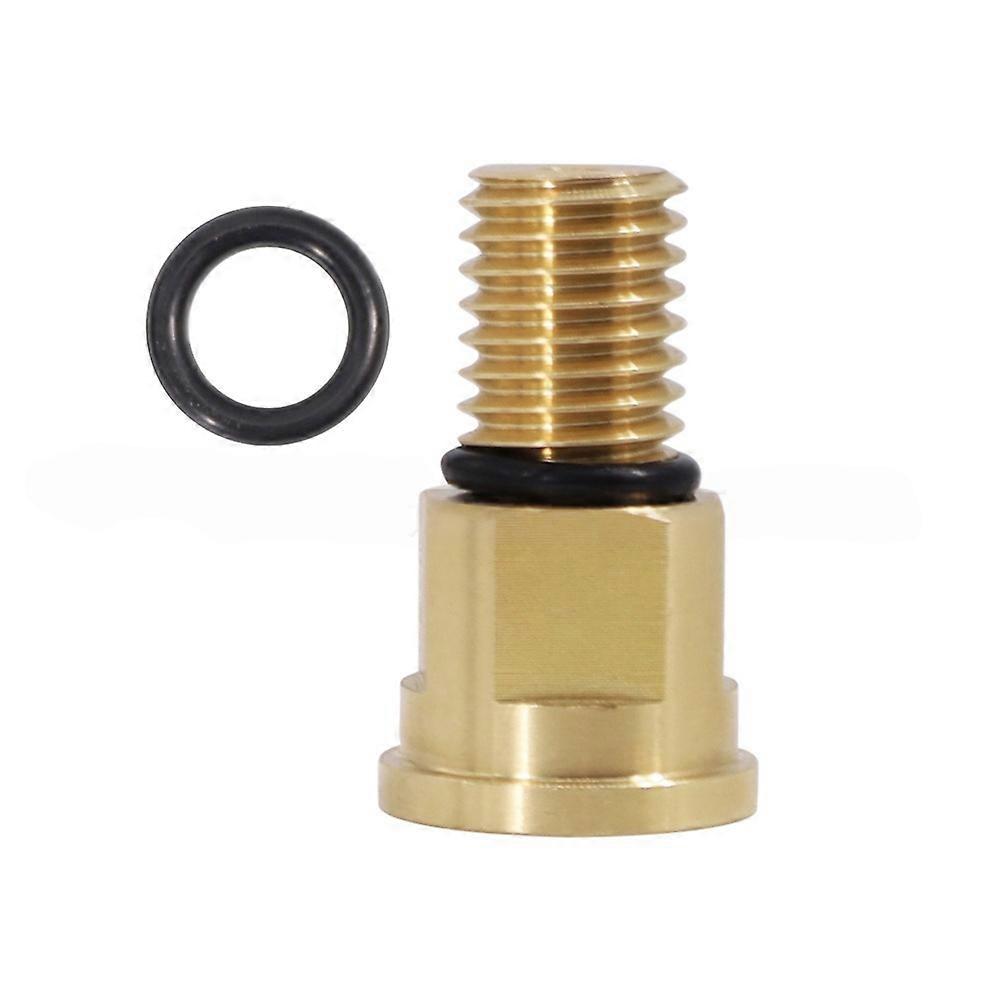 R0557100 Brass Pressure Gauge Adapter with O-Ring,