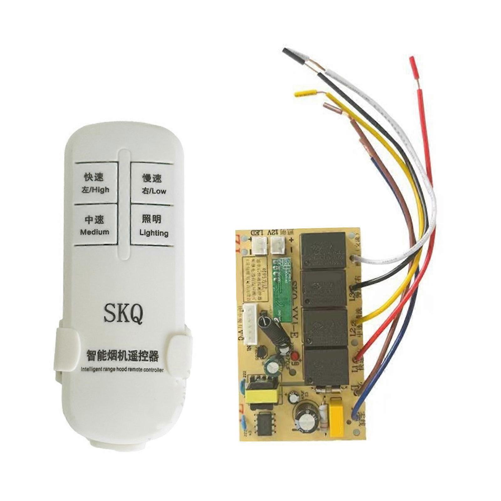 Range Hood Accessories Control Panel Hood Computer Board Motherboard Hood Circuit Board Replacement with Remote