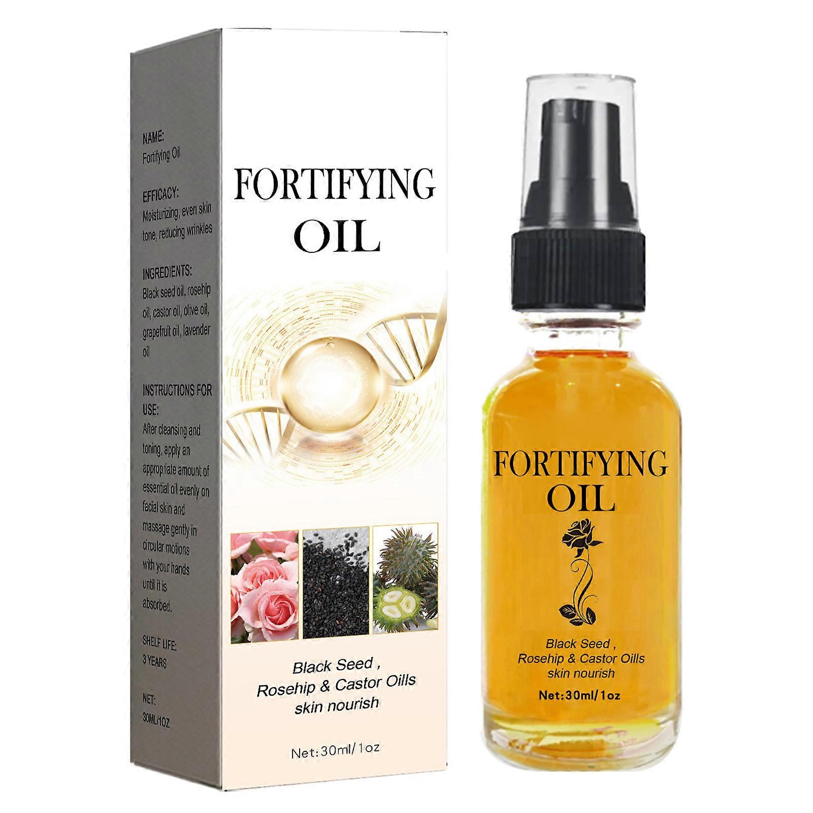 Organic-Castor Oil Rosehip Face Serum, Reduces Wrinkles Hydrating Facial Essences, Great Present Idea
