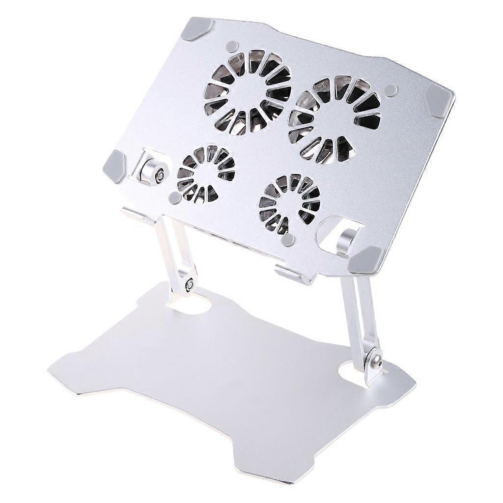 Height Adjustable Laptop Stand Ergonomic Aluminum Riser Platform for Notebook
