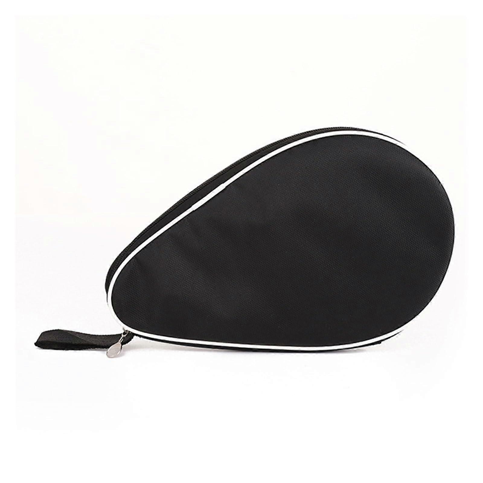 Table Tennis Bat Bag 1pc Portable Racket Case with Hand Strap Large Capacity Sports Storage for Table Tennis Racket